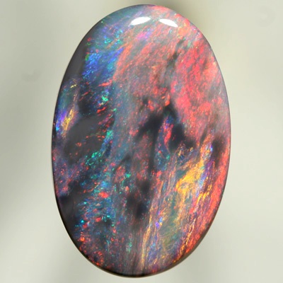 SOLID BLACK OPAL Red shades contrasts with turquoise sea colours. SEE VIDEO